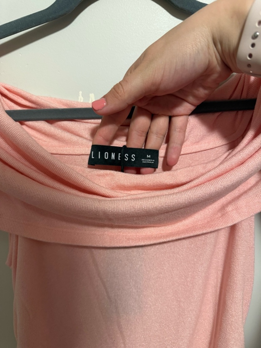 LIONESS x REVOLVE Field Of Dreams Maxi in Rose Quartz M NWT $109 - Picture 5 of 9